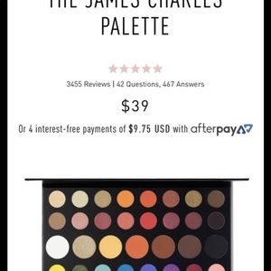 Jame charles palette